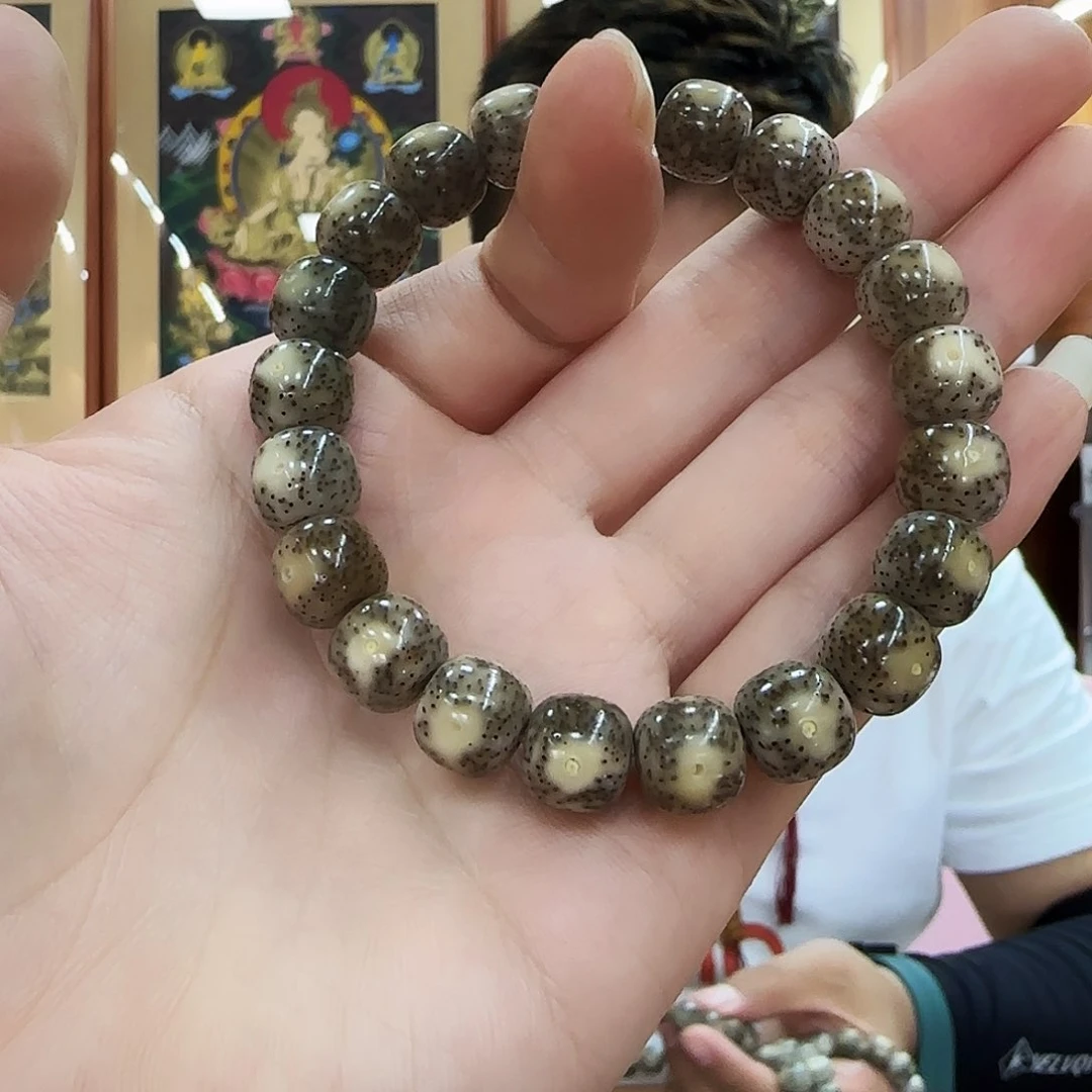 星月菩提手串0371糯冰单圈11mm左右