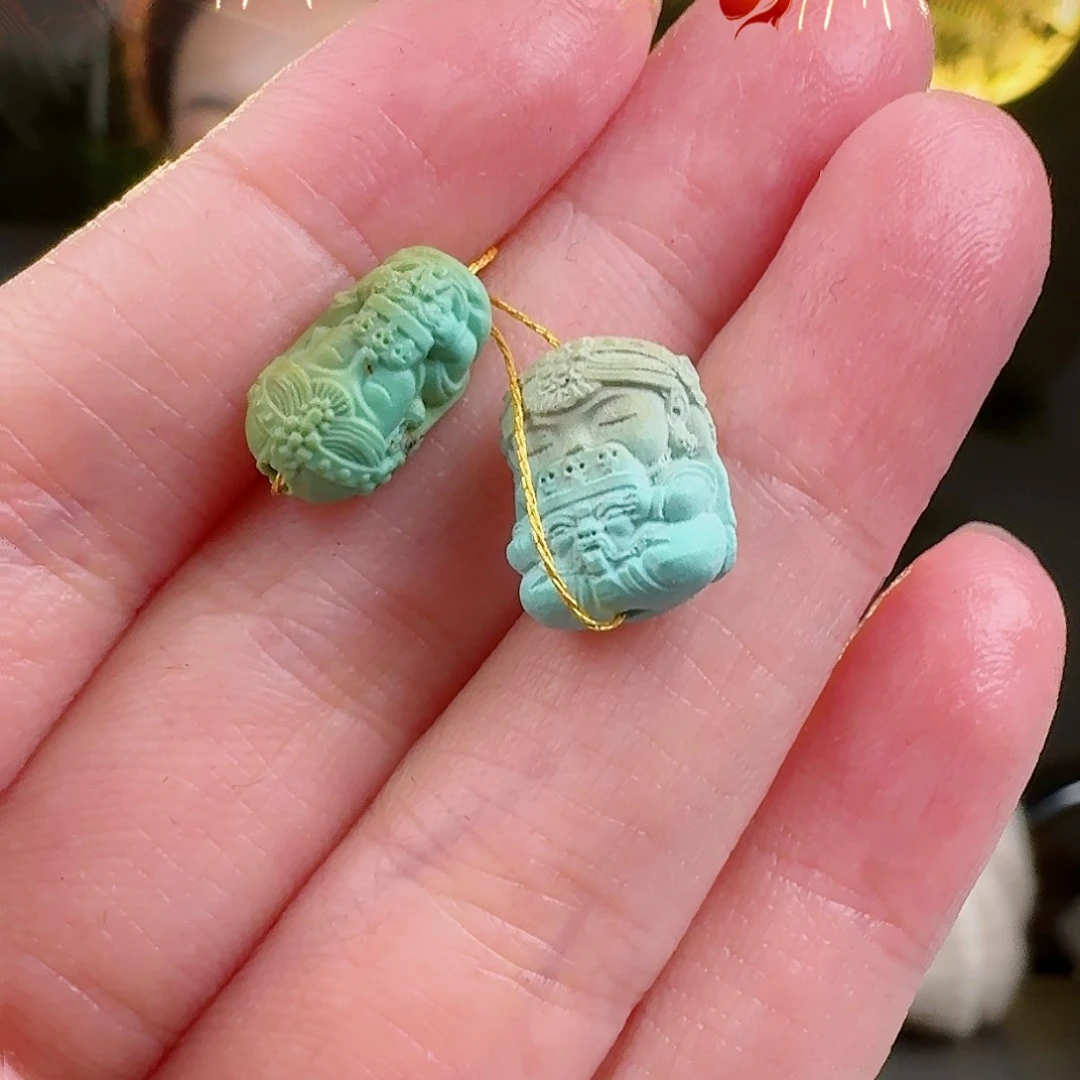 绿松石珠宝奇石未镶嵌