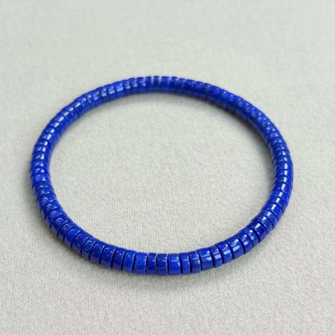 【漠北造物】青金石精工手串5mm青金药片手串文玩手串