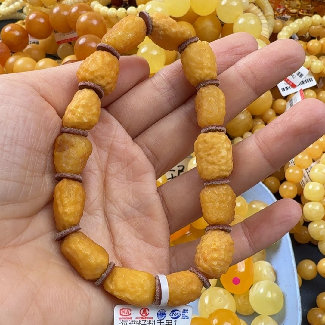 琥珀未镶嵌珠宝奇石