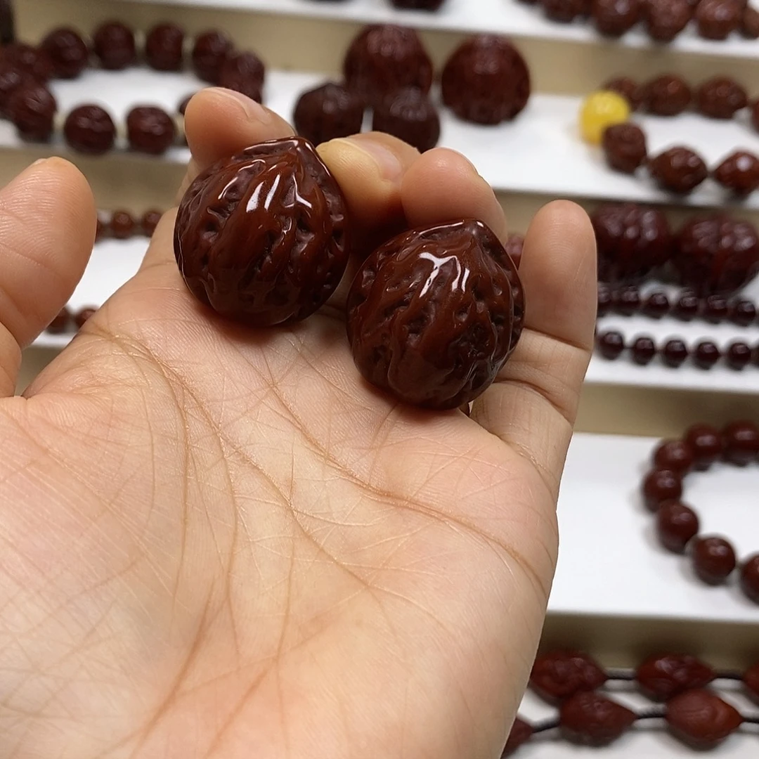 吊坠橄榄核核桃核桃