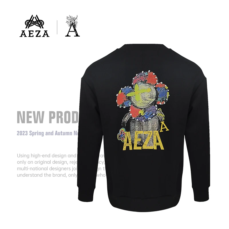 AEZA 涂鸦人偶卫衣 AET031