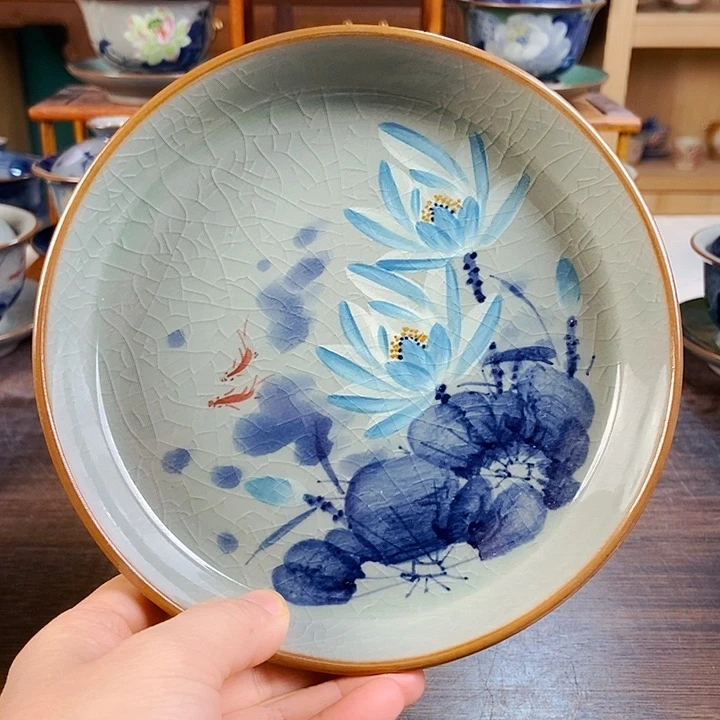 六****瓷片手工制作工艺精湛等