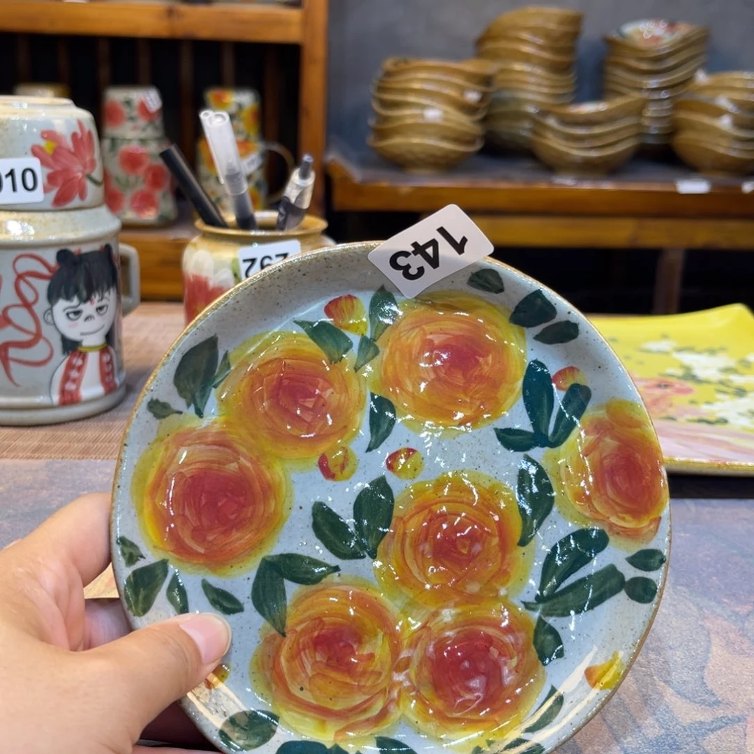 瓷片景德镇手工制作