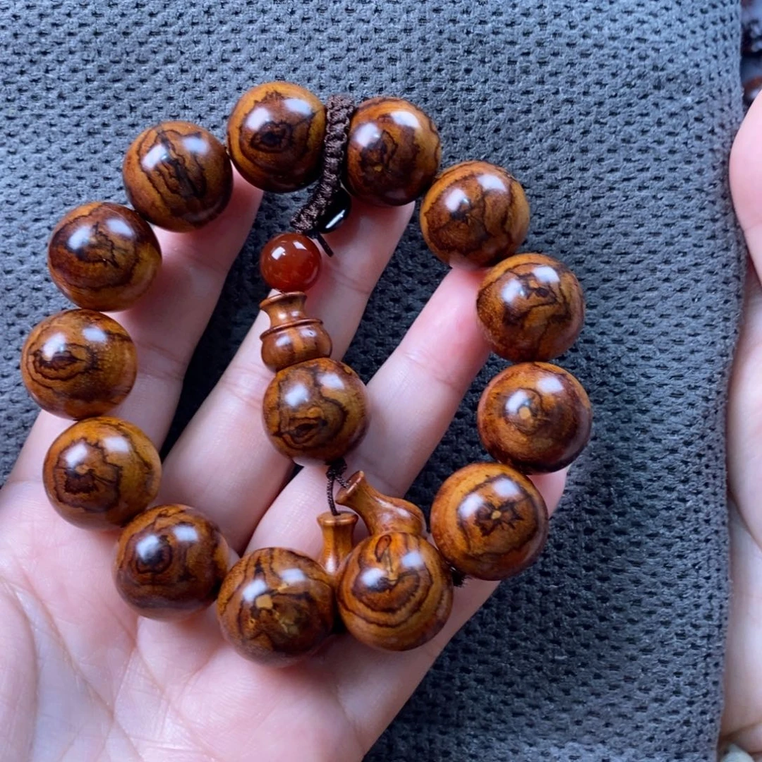 聽***8手串/手链黄花梨/降香黄檀