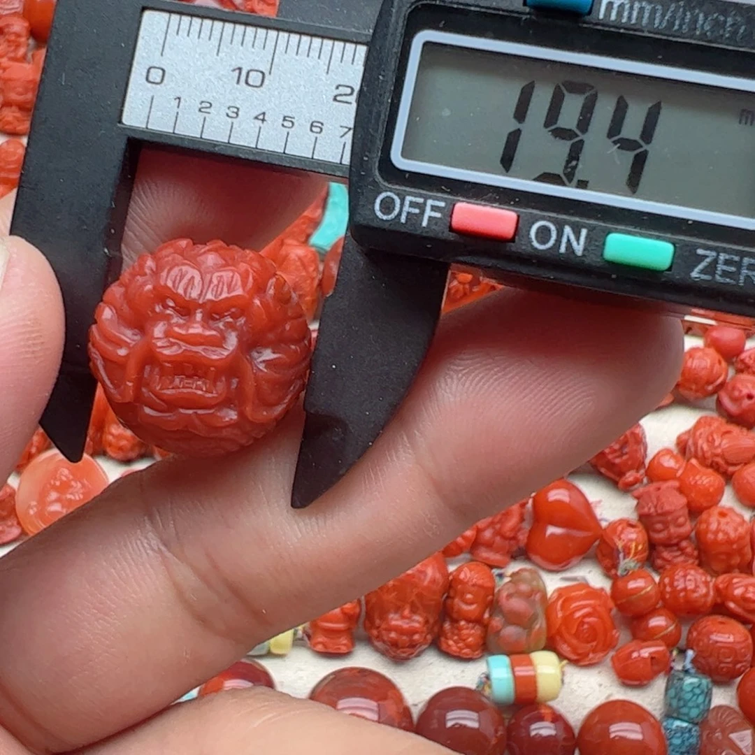 南红玛瑙配饰未镶嵌