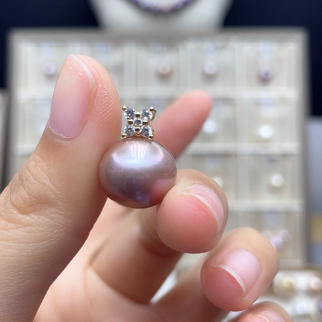 淡水珍珠合金颈饰