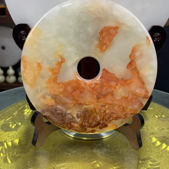 玉18公分带底座包邮放漏