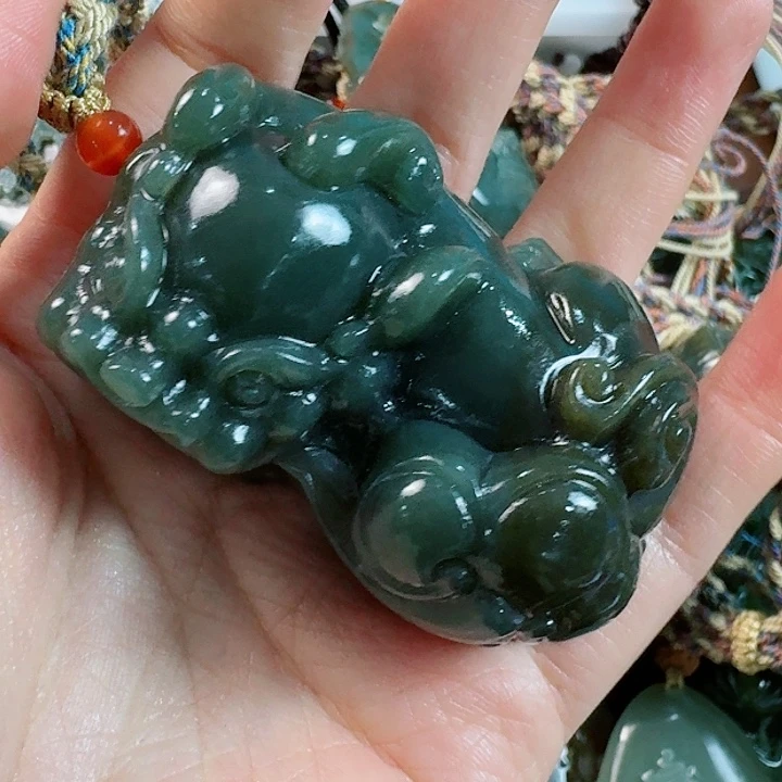 和田玉挂件未镶嵌