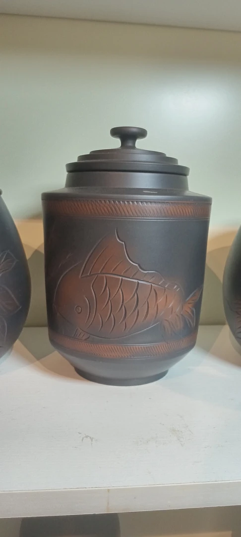 【建水紫陶】厂家直销茶叶罐