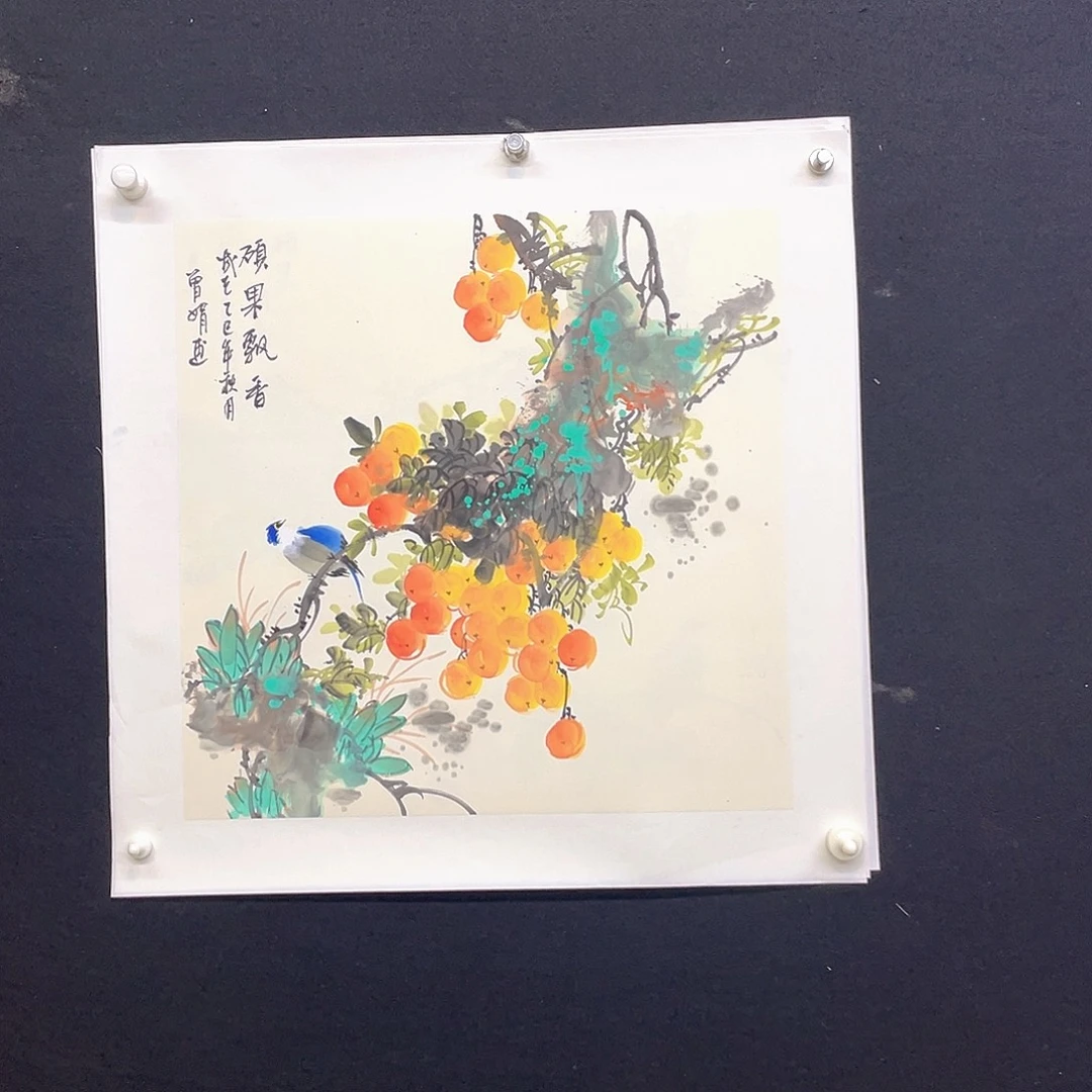 国画手绘国画，精品斗方