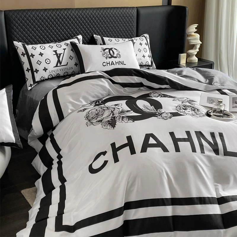 全棉四件套2026春秋新款床上用品被套轻奢高端床单被罩高级感床笠