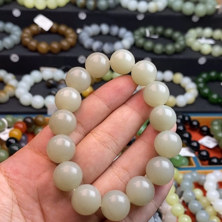 手串未镶嵌和田玉Q卡14