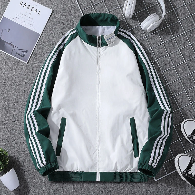 早秋开学新款男女夹克休闲男外套潮流风衣男青少年喻繁cos服卫衣