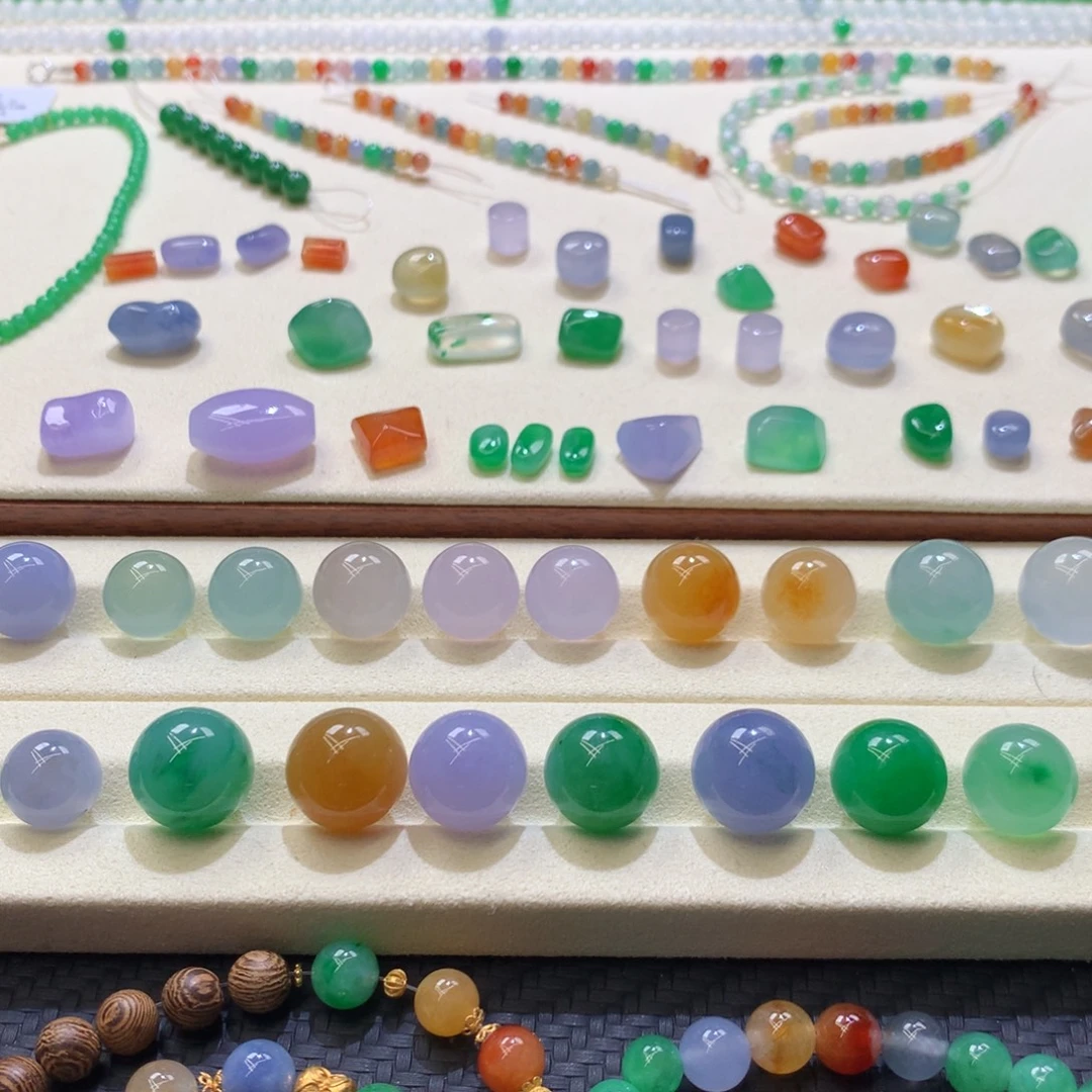 定制翡翠未镶嵌直播间商品截图