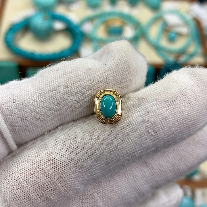 绿松石挂件未镶嵌