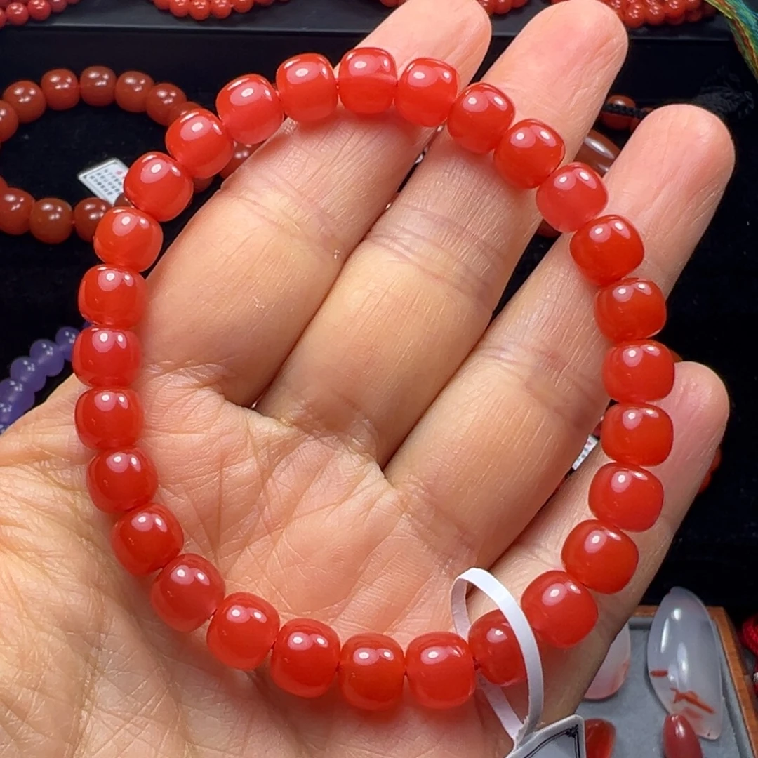 南红玛瑙未镶嵌手串
