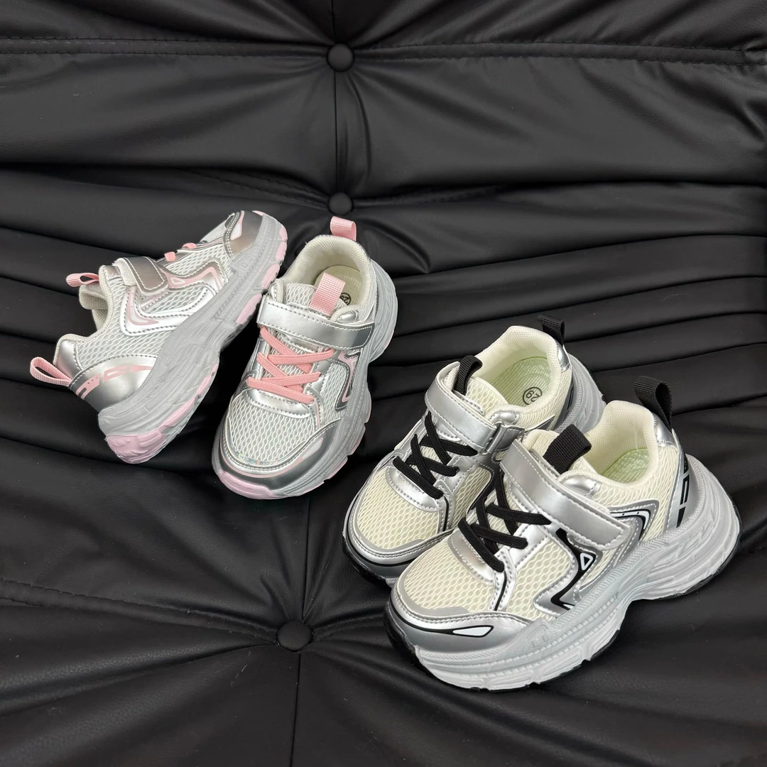 821B高光镭射双网百搭运动鞋【单】