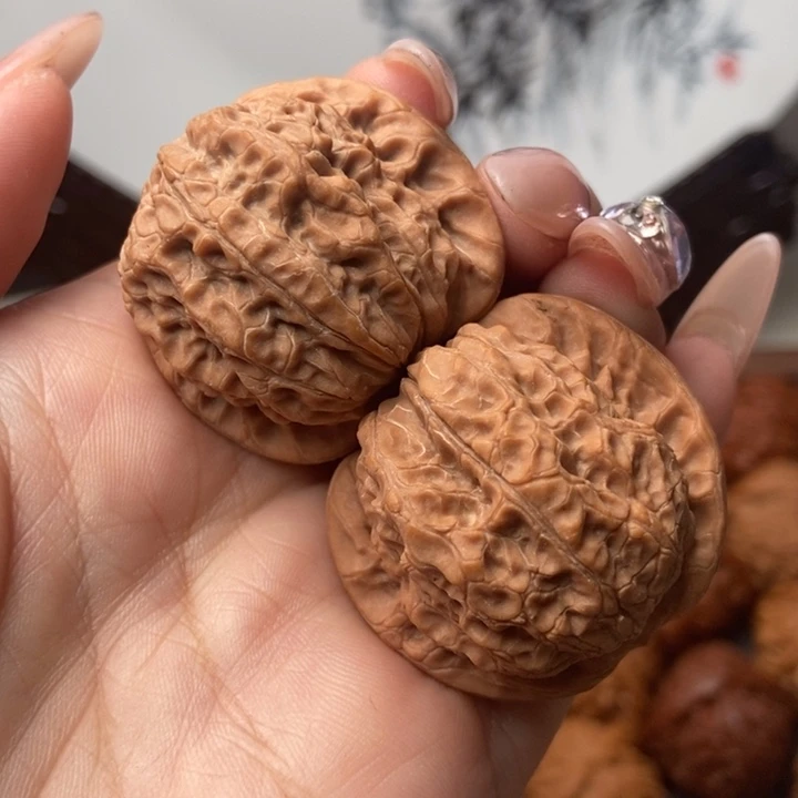 把件文玩核桃37血麒麟