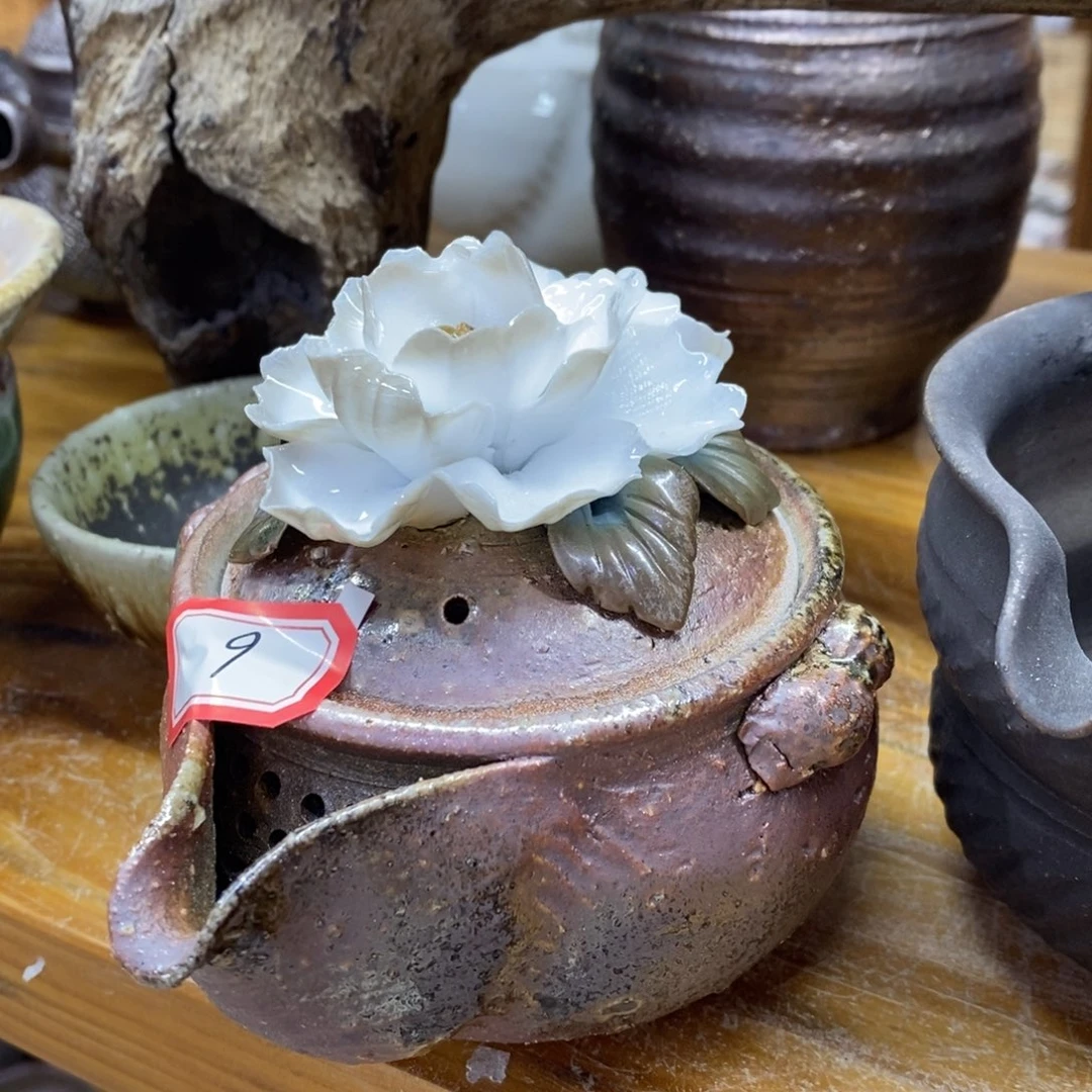 新年快乐，柴烧大漏。6泥纹