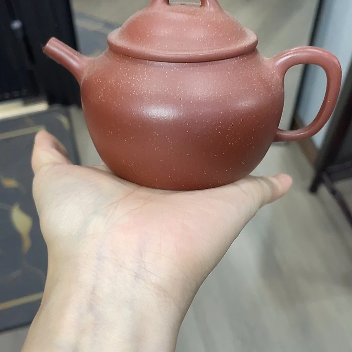 茶壶紫砂全手工打造