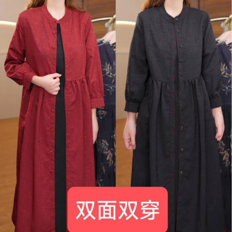 9-2228-35新款双面穿风衣