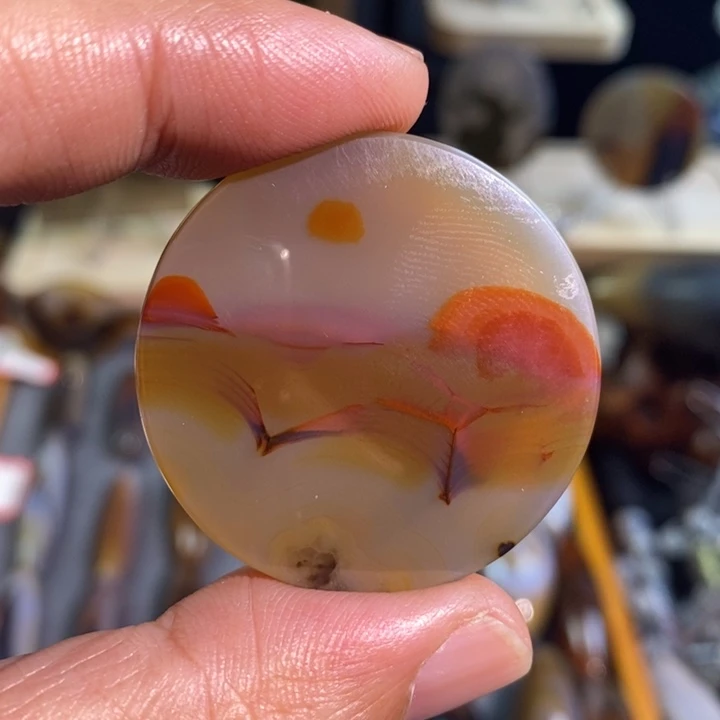 【闪购商品】玛瑙/玉髓吊坠(不含链)未镶嵌
