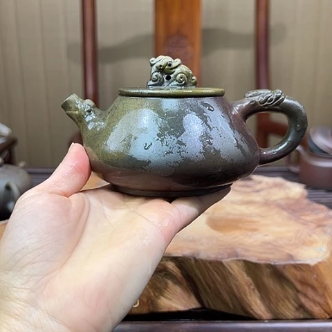 戬谷龙窑坭兴陶柴烧832