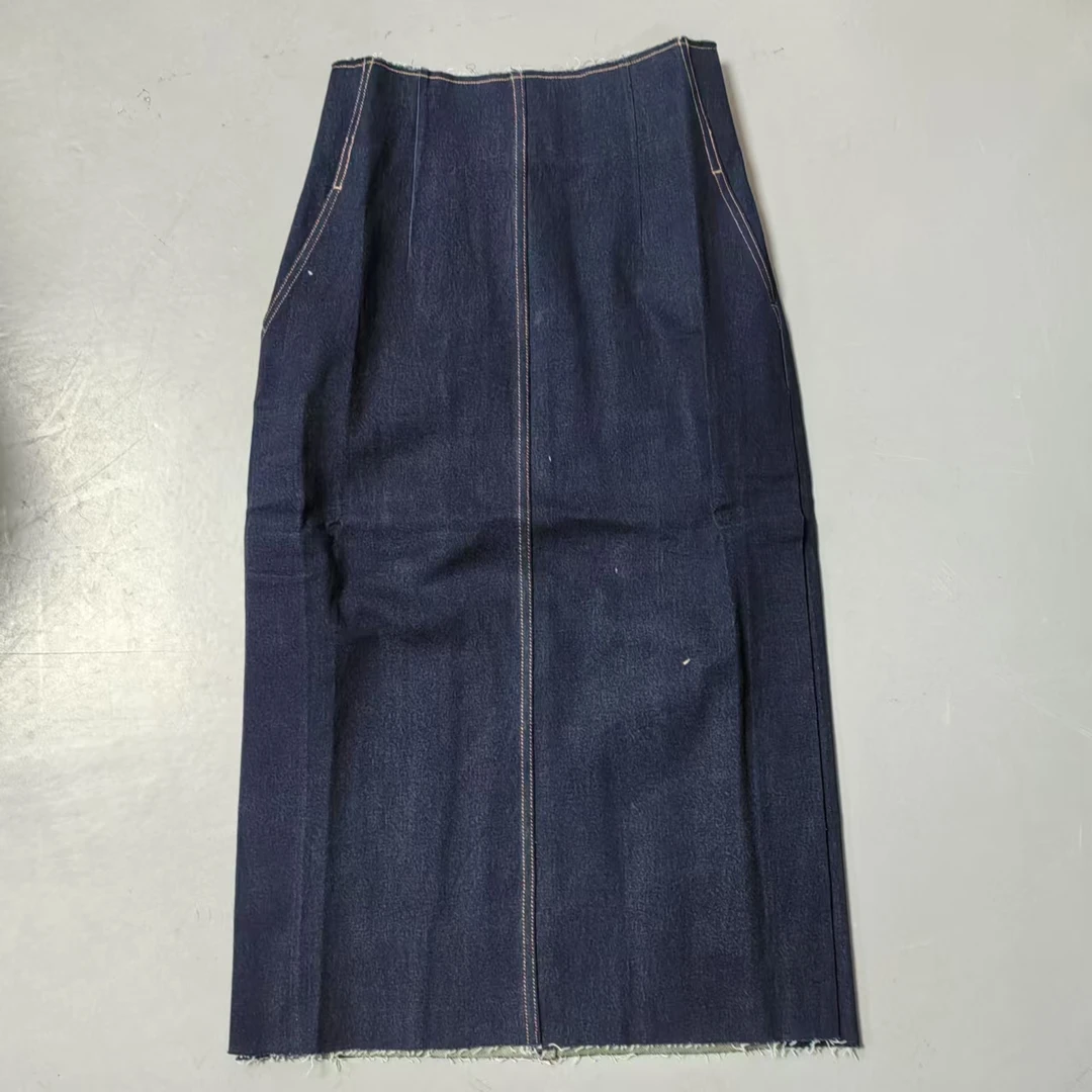 【南油玲姐】蓝色牛仔半身裙81565