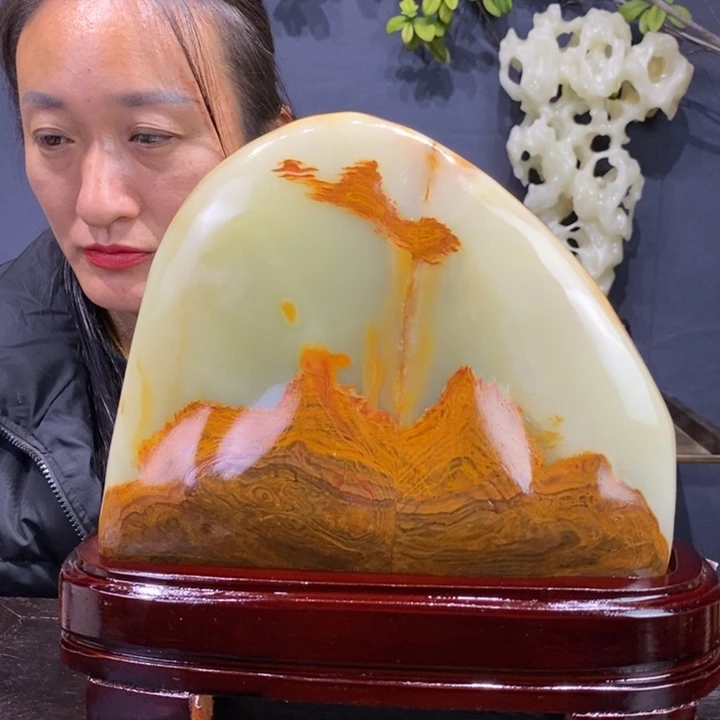 石材精品古青石摆件