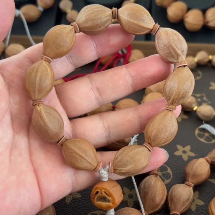 橄榄核手串/手链1725五年老核梅林铁核手串