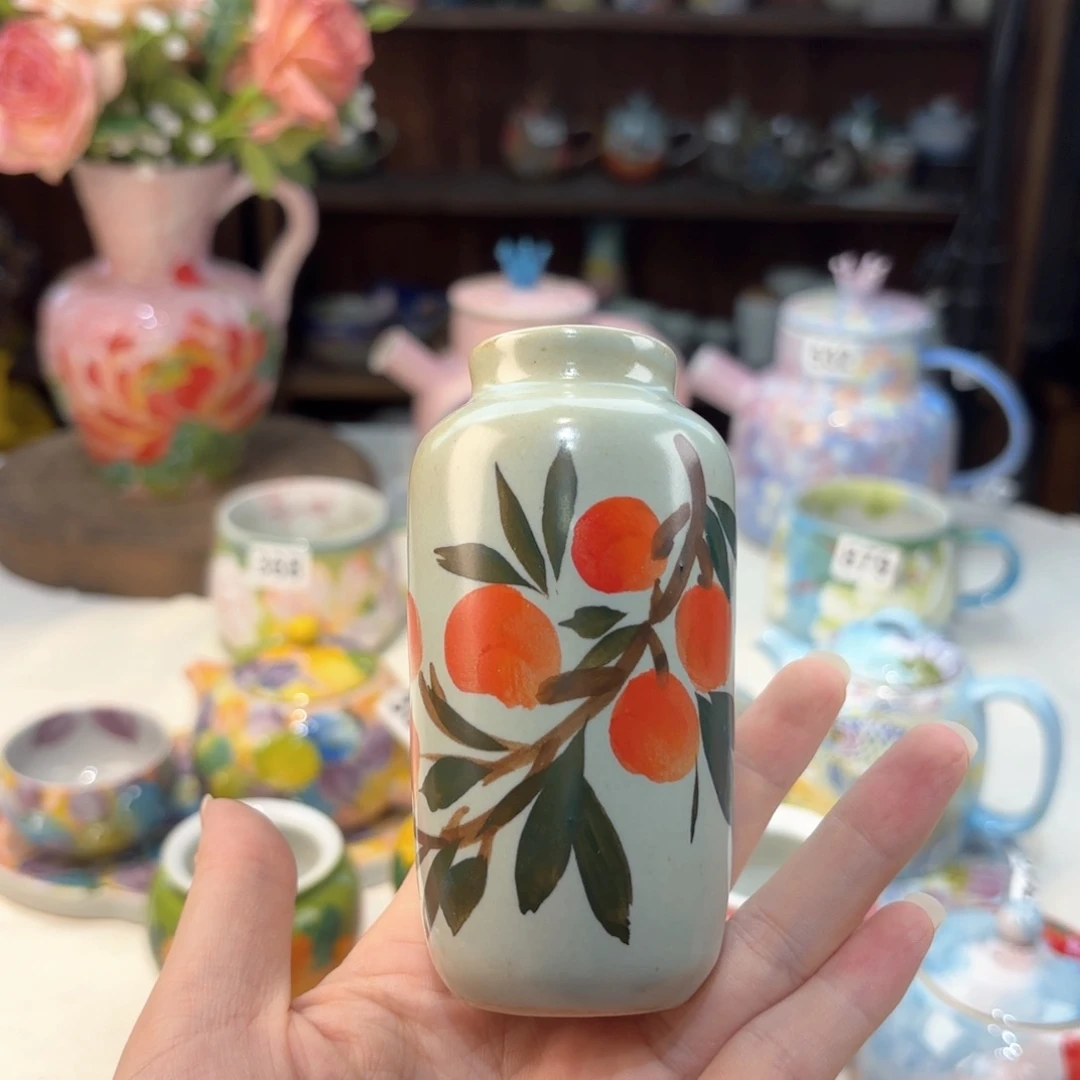 景德镇手绘高温釉下彩陶瓷茶具