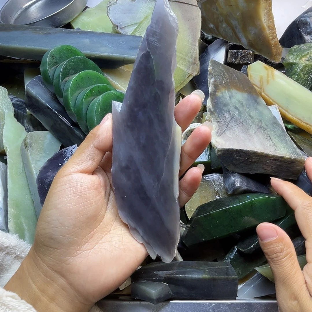 未镶嵌和田玉珠宝半成品易*