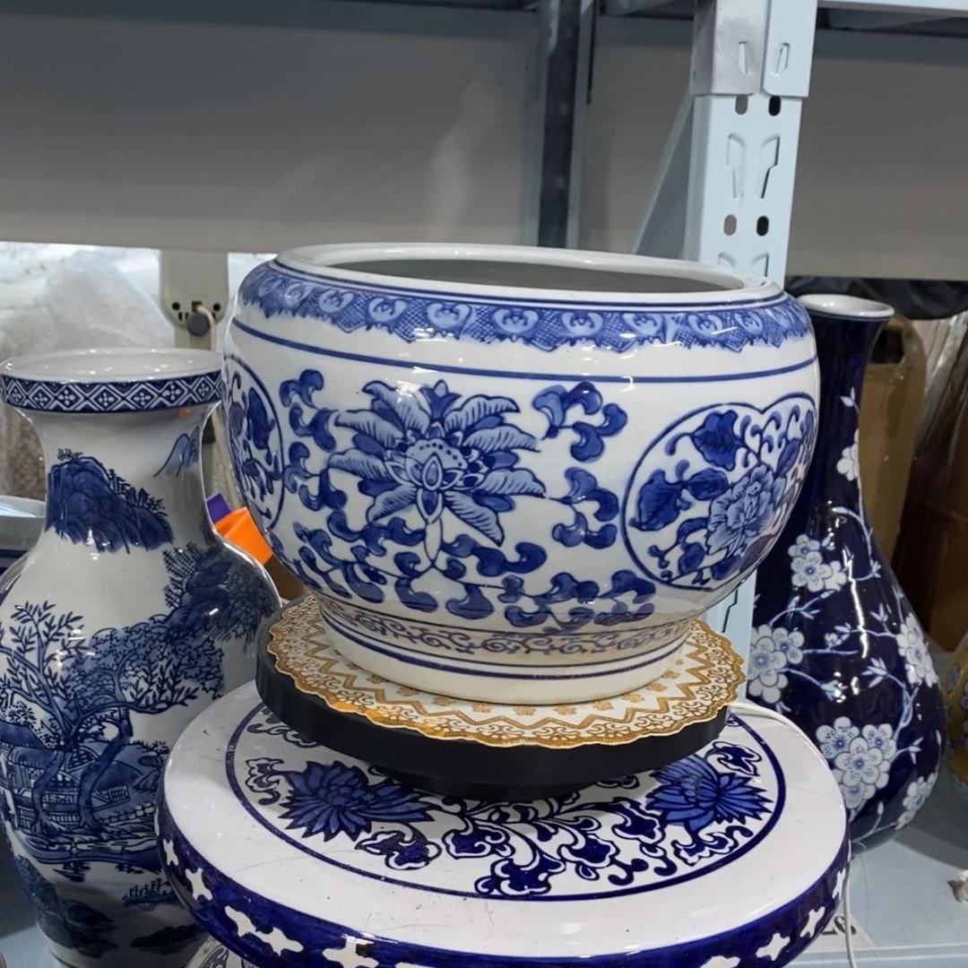 【闪购商品】摆件缸花瓶摆件花瓶