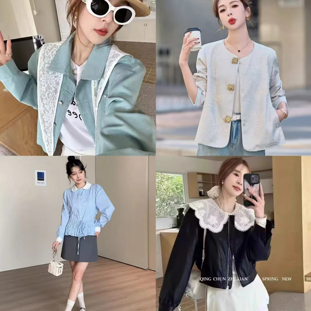 编号【500-999】洋气气质百搭显瘦女士保暖设计感短款连帽外套PD