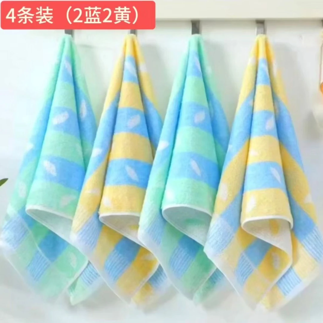 薄款纯棉毛巾男女通用柔软吸水不掉毛易拧干家用面巾