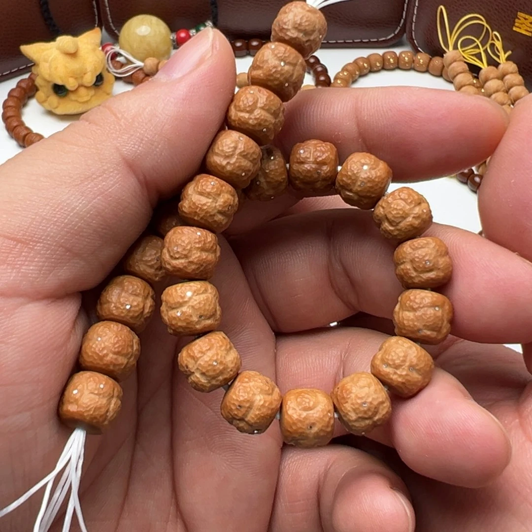 猴头核桃手串饕餮旗舰返油星河款