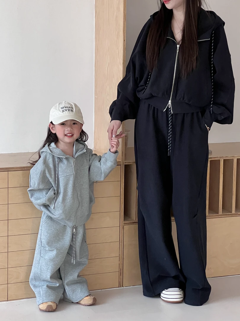 小佛爷-2025春新款儿童外套卫裤25072