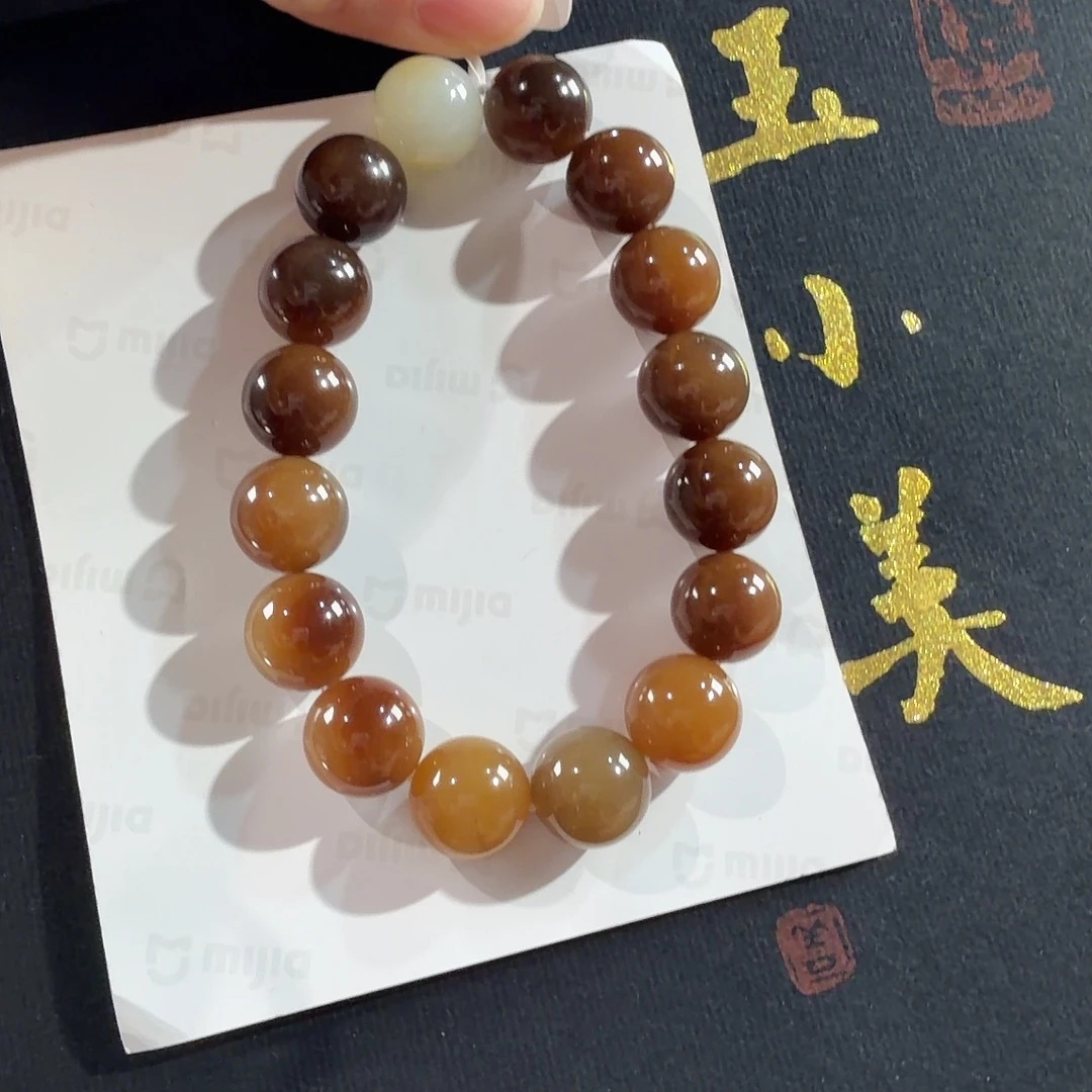 和田玉颈饰未镶嵌D6金山13