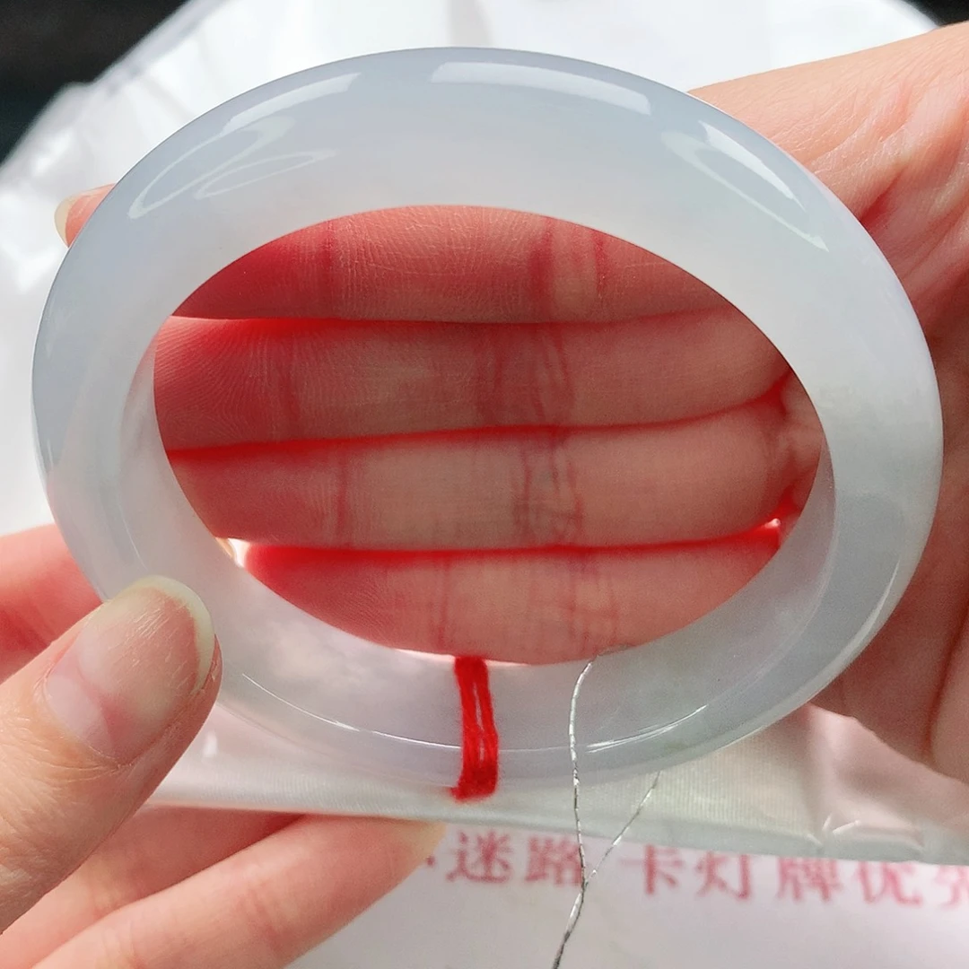 未镶嵌手镯翡翠58圈