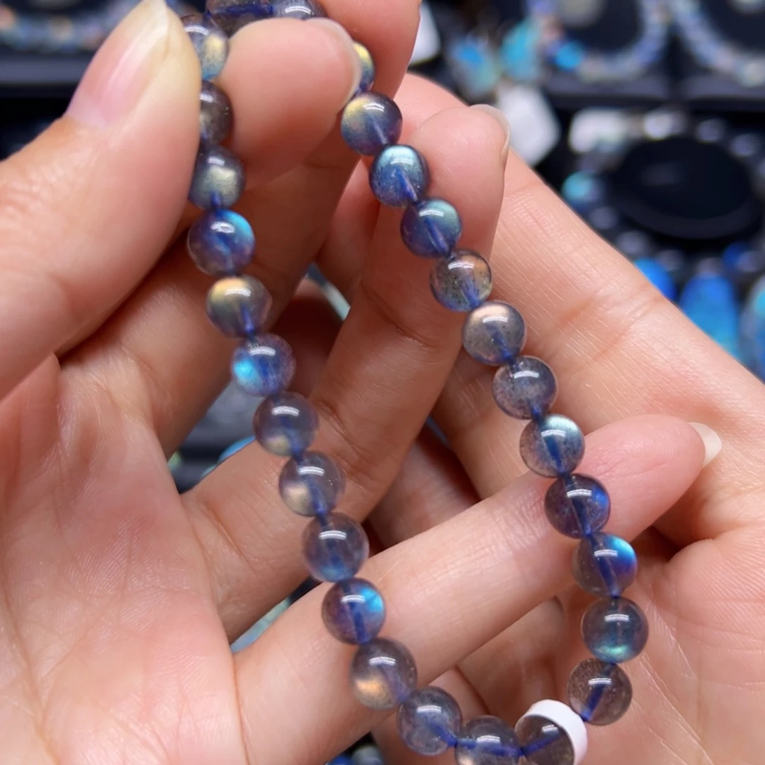 未镶嵌手链长石6.9左右