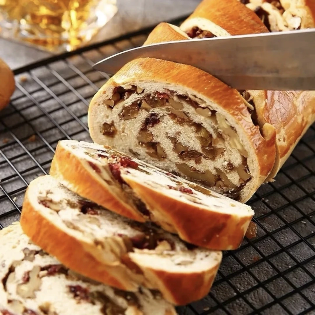 俄式风味全麦坚果果仁大列巴300g*6袋3.6斤粗粮早餐代餐手工糕点