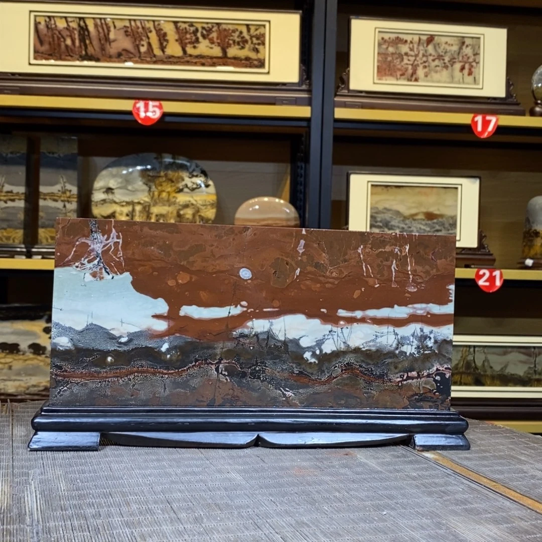 印石昌化石花果山