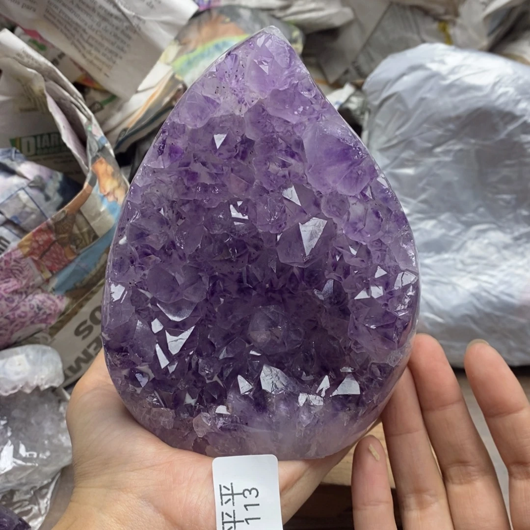 未镶嵌珠宝半成品紫晶