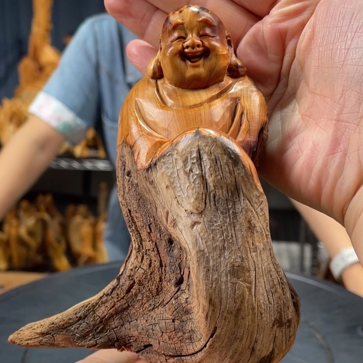柏木（崖柏）手把件