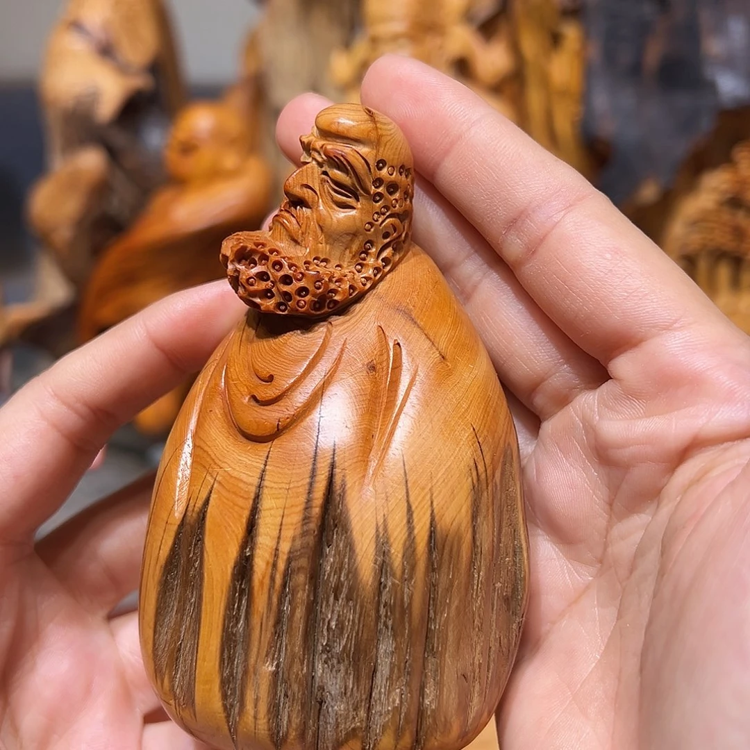 柏木（崖柏）崖柏木手把件摆件