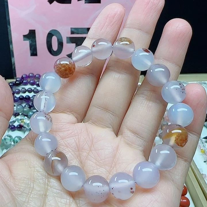 未镶嵌手链玛瑙/玉髓手串