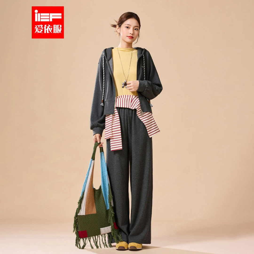 IEF/爱依服2025新款秋季厚款上下套裤