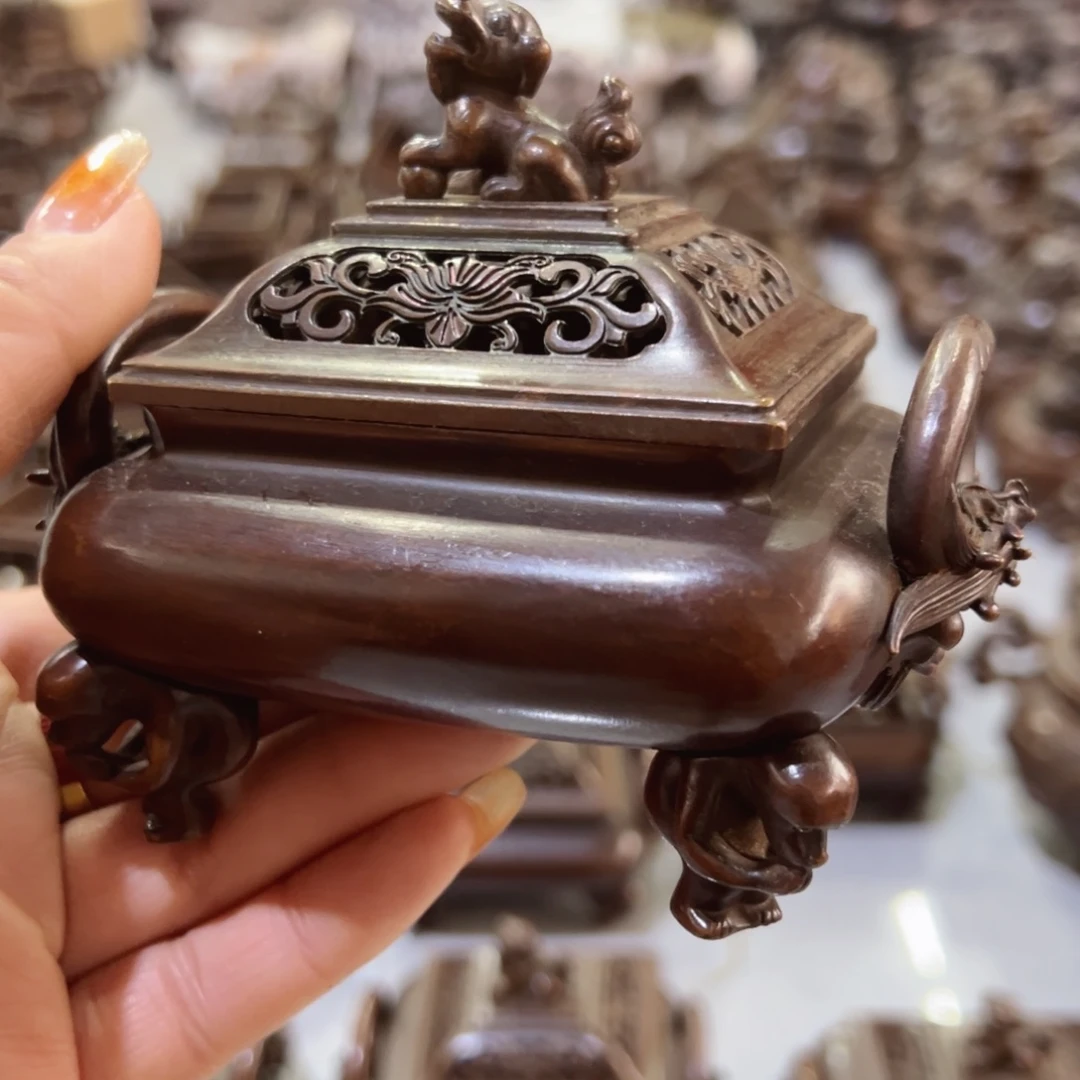 清***辉黄铜黄铜材质家居摆件