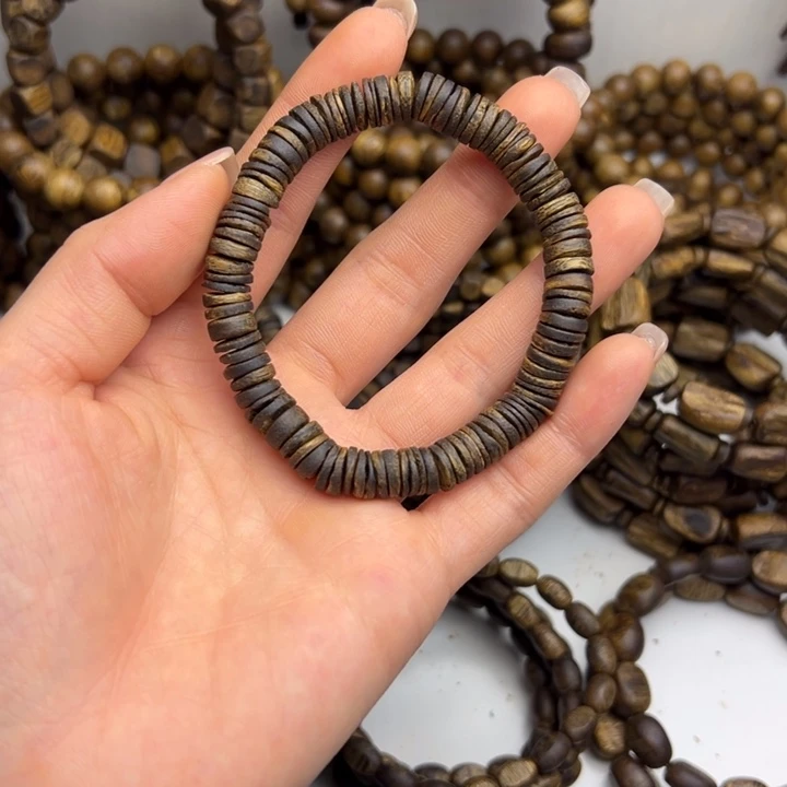 沉香沉香碎屑种植奇楠沉水浮 卡08，8.5克